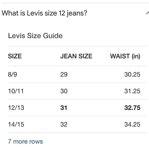 LEVI'S 573 White Tab Vintage‎ Y2K Capri Flare Leg Jeans Sz 13 - Picture 11 of 11